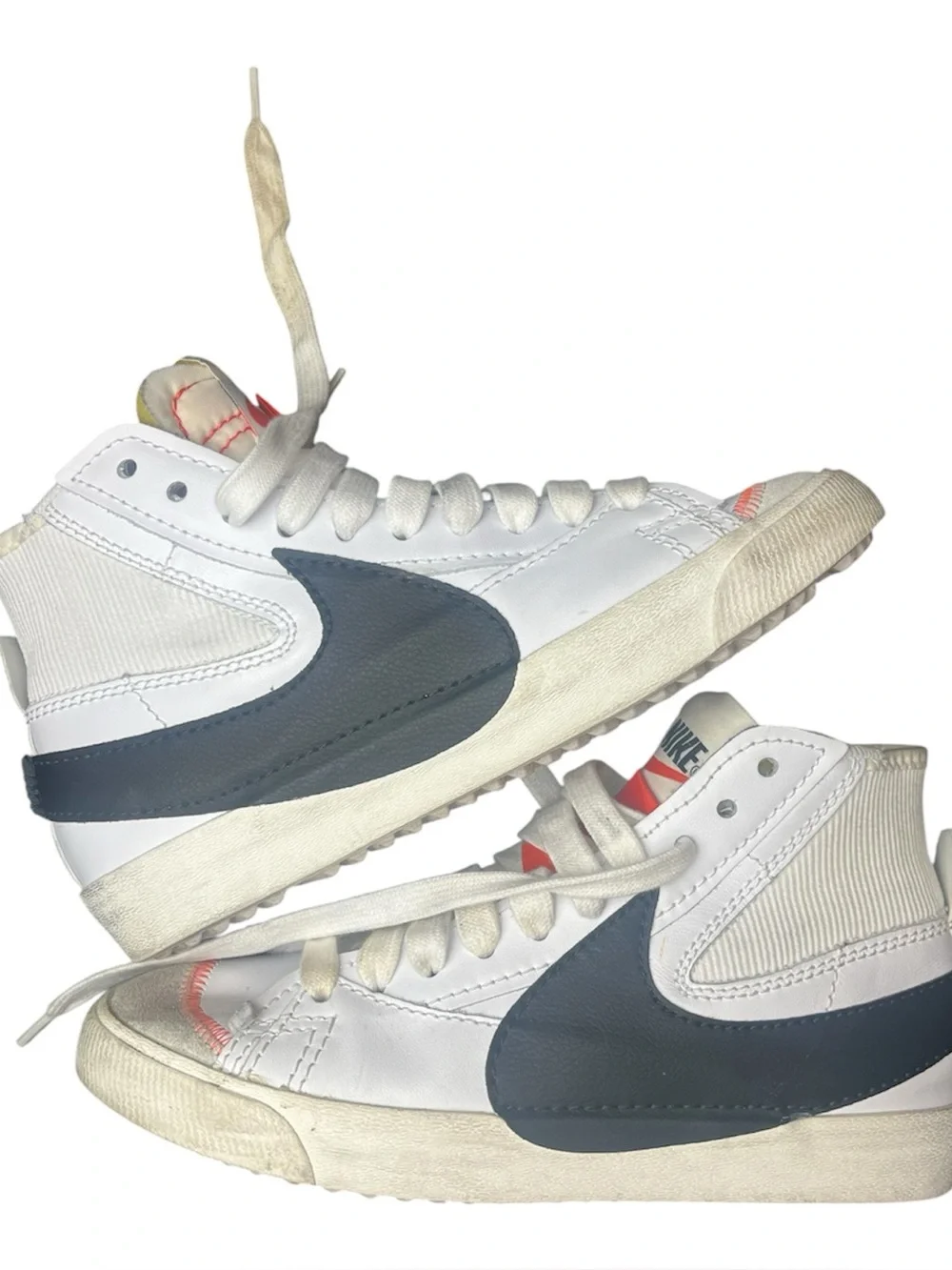 Nike Blazer Mid '77 Jumbo Swoosh White Black DD3111-100 Size 9